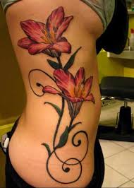 tiger lilies tattoo