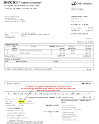 invoice sample