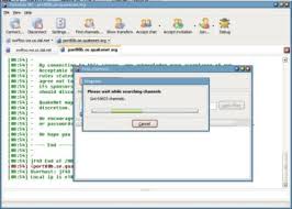 talkative irc client