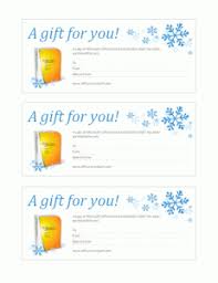 printable gift certificates