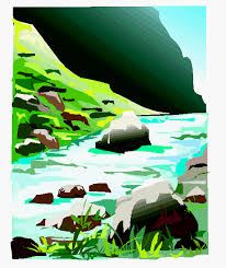 clipart river