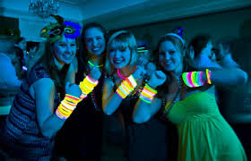 black light party