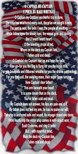 oh captain my captain poem