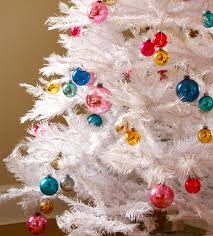 white christmas tree