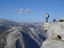 Dave at the top of Half Dome.