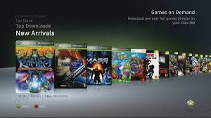 Xbox Live dashboard update