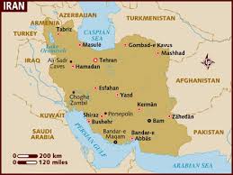 Map of Iran