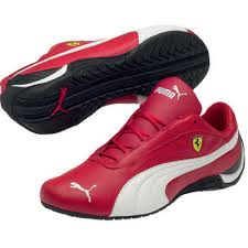 أحذية من نوع فيراري FR8650-Puma_Ferrari_Red_Team_Leather_Shoes