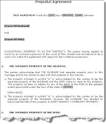 prenuptial agreement sample