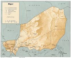 Country Map of Niger