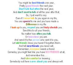 friends poem