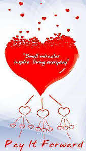 PAYING IT FORWARD ALL YEAR