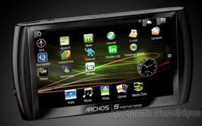 Archos sous android... Archos-5-Internet-Tablet-Applications-fond-noir