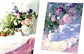 how to paint flowers