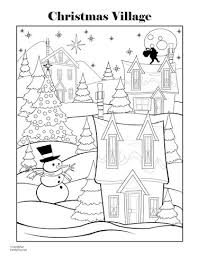 printable christmas coloring sheets