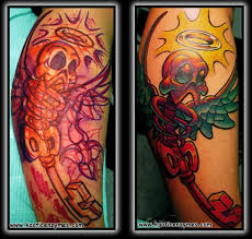 skeleton key tattoos