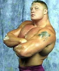 week after Brock Lesnar's