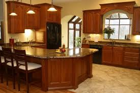 granite kitchen countertops with full backsplash