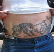 funny tattoo