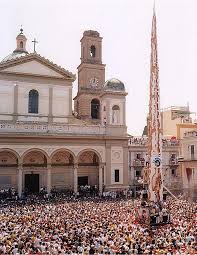 The town of Nola celebrates