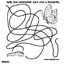 caterpillar coloring sheet