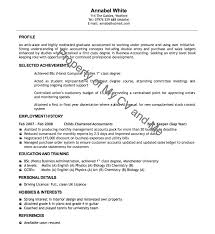 cv example