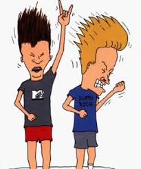 Beavis (right) and Butthead