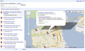 Google Offers Map
