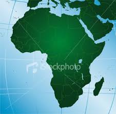 africa map vector