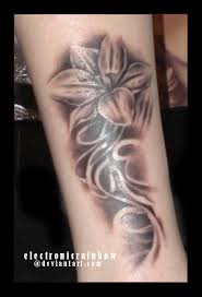 tiger lilies tattoo