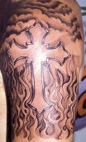cross design tattoos