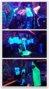 black light party