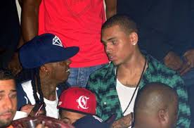 lil wayne chris brown pictures