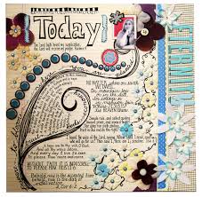 scrapbook layouts