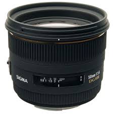 Sigma 50mm F1.4 (C) EX DG HSM Lens