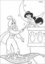 aladdin coloring pages