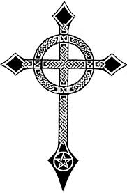 tribal celtic cross