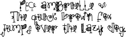 teen handwriting font