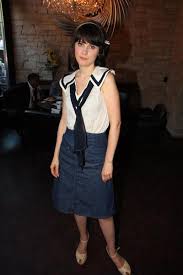 Zooey Deschanel no clothes