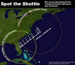 STS-119 visibility during