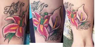 cala lilies tattoo