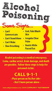 alcohol poisoning