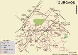 gurgaon map