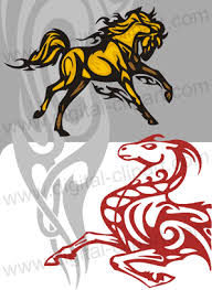wild horse clipart