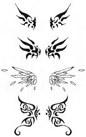 tribal wings design