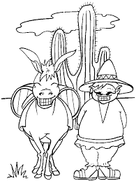 mexican coloring pages