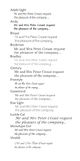 sample wedding invitations