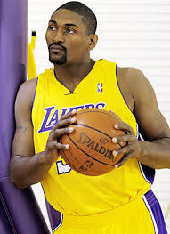 Lakers Ron Artest Busts A