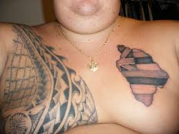 hawaiian lettering tattoos