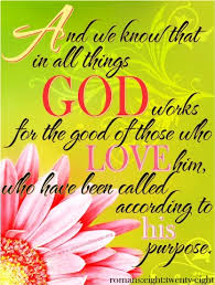 Romans 8:28 NIV